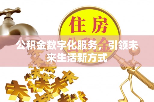 安乡公积金数字化服务，引领未来生活新方式