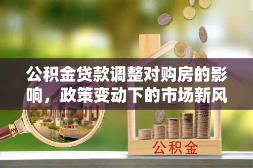 安乡公积金贷款调整对购房的影响，政策变动下的市场新风向